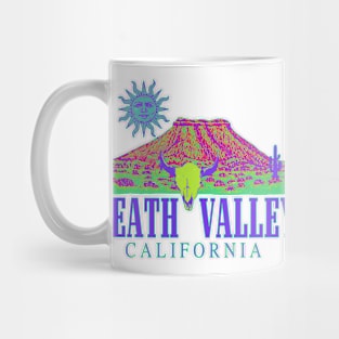 Death Valley California Psychedelic Tie Dye Mug